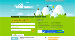 Desktop Screenshot of monjobalamontagne.com